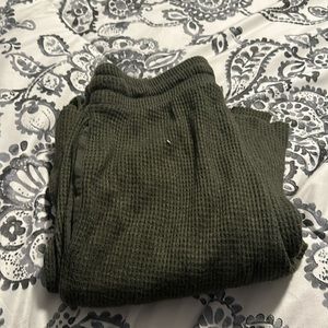 COPY - American Eagle wide flare waffle knit pants